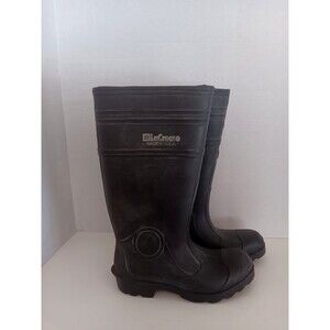 LaCrosse Waterproof Black Rubber Boots Work Farm Hunt Men's 6 or Women's 9 USA